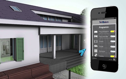 ALLARME CASA BASIANO DIAKRON APP MYTECNOALARM