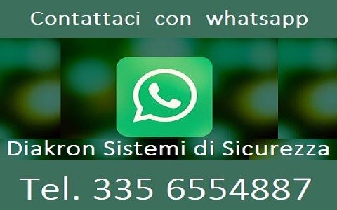 whatsapp DIAKRON antifurto Monza