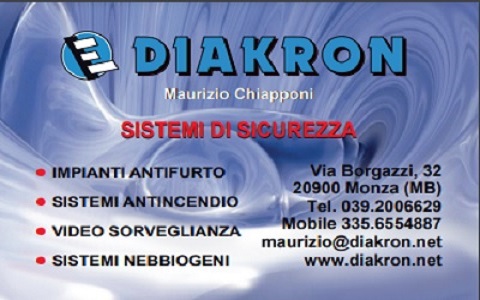 Diakron Sistemi di Sicurezza Monza - Tecnoalarm
