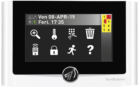 Diakron tastiera uts utc Tecnoalarm